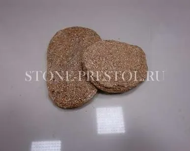 фото Златолит-галтованный, желтый-переходной