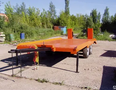 фото Прицеп 9835-21 для перевозки коммунальной, дорожно-строительной техники до