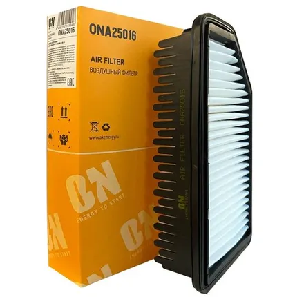 Фото №0 Фильтр воздушный ONА25016 (C25016, GB-943, LA-1458, SB2270) HYUNDAI / KIA