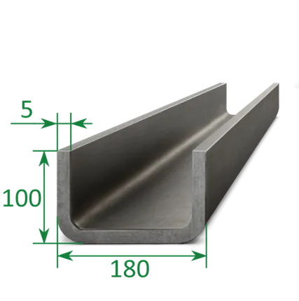 Фото №0 Швеллер гнутый 180х100х5