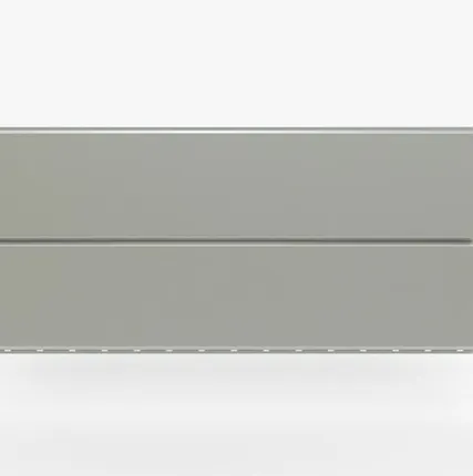 Фото №0 Сайдинг Металлический сайдинг «Евробрус» 0.47-0.50 мм RAL 9003, Белый