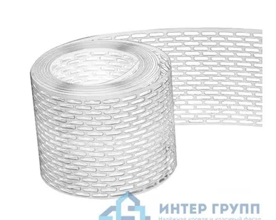 фото ТЕХНОНИКОЛЬ вентиляционная лента ПВХ белая, 5м