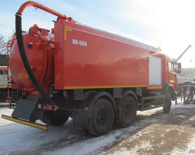 фото КО-560 каналопромывочная шасси КАМАЗ 65115