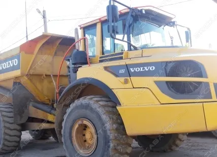 Фото №0 Аренда сочлененного самосвала Volvo A35F, Москва