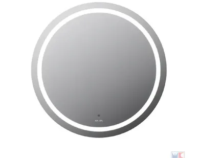 фото Универсальное зеркало 77 см круглое с LED-подсветкой