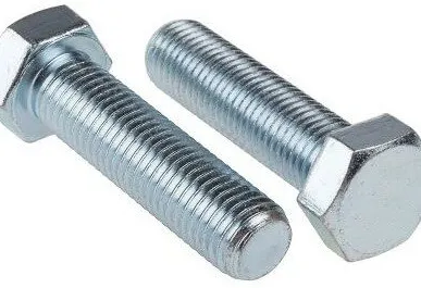 фото Болт DIN 933, класс прочности 5.8, оцинкованная сталь