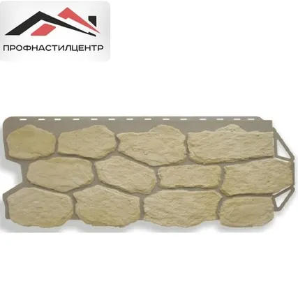 Фото №0 Фасадная панель Альта-Профиль БУТОВЫЙ КАМЕНЬ