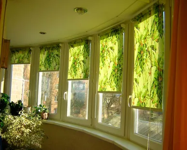 фото Шторы для балкона