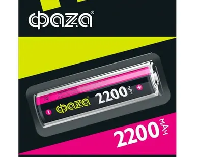 фото Аккумулятор 18650 3.7В Li-Ion 2200мА.ч без платы защиты ФАZА 5004726