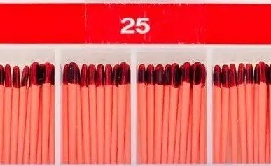 фото Штифты гуттаперчевые 04 №25 (60шт/уп)