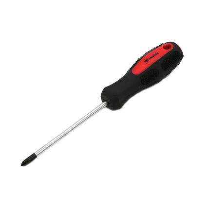 Фото №0 Отвертка Anti-Slip Ph 2x150мм, CrV, двухкомп. рукоятка //MATRIX (арт. 12250)