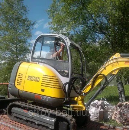 Фото №0 Аренда мини-экскаватора Wacker Neuson 2,6 тн