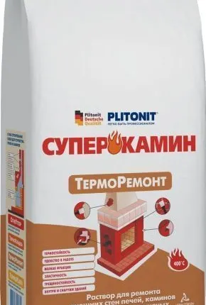 Фото №0 Ремонтный раствор PLITONIT (ПЛИТОНИТ) СУПЕРКАМИН ТЕРМОРЕМОНТ