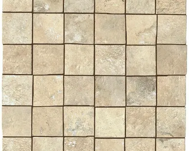 фото Atlas Concorde AIX Aix Blanc Mosaico Tumbled (A0TZ) Керамогранит