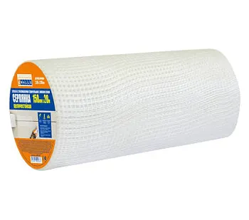 фото Сетка серпянка 150 мм х 20 м 4WALLS SMF105Т, самоклеящаяся