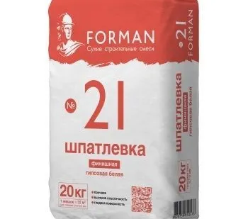 фото Шпаклевка финишная гипсовая Форман 21