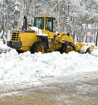 Фото №0 Уборка, погрузка снега фронтальным погрузчиком