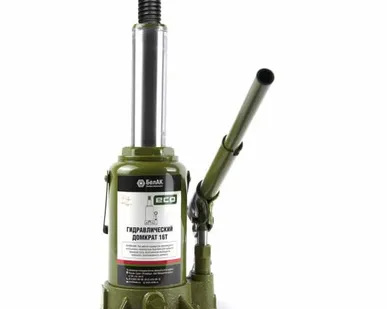 фото Домкрат бутылочный гидравлический 16т в коробке (200-365 мм) ЭКО БелАК БАК.70020