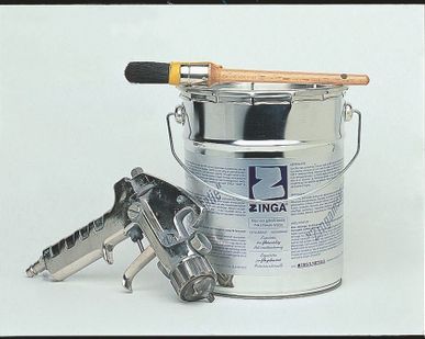 фото Грунтовка в антикоррозионной системе - Liquid Zinc. (Жидкий цинк)