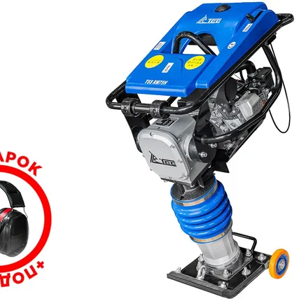 Фото №0 Вибротрамбовка бензиновая TSS RM75H с наушниками