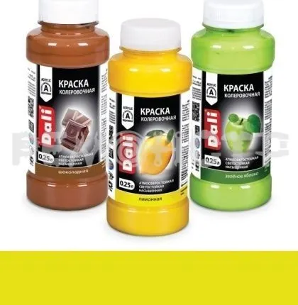 Фото №0 Колер &#39;DALI&#39; РОГНЕДА 0,25 л лимон (12)