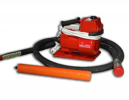 Фото №0 Глубинный вибратор для бетона TeaM ЭП-1400, вал 3 м., наконечник 38 мм. (комплект)