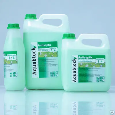 Фото №0 Праймер грунтовка антисептический концентрат 1:4 (канистра 5 л)