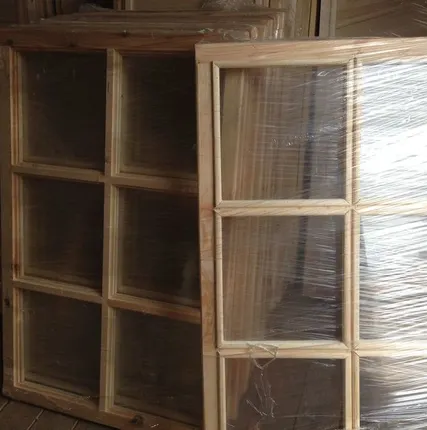 Фото №0 Деревянные окна для террасы 1350х880мм