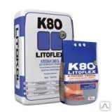 фото Клей для керамогранита LITOFLEX К80, 25 кг