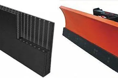 фото Техпластина, армирована стальным тросом 8,2 мм 1000х250х40