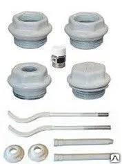 фото Набор для радиаторов ¾, с 2 кронштейнами "VER"