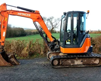 фото Аренда миниэкскаватора HITACHI EX 27