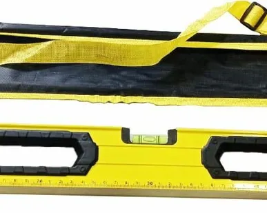 фото Уровень 600мм желтый (чехол) магнитный