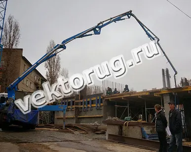 фото Аренда автобетононасоса