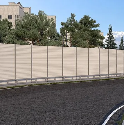 Фото №0 Шумопоглощающие экраны ДОРХАН (под ключ)