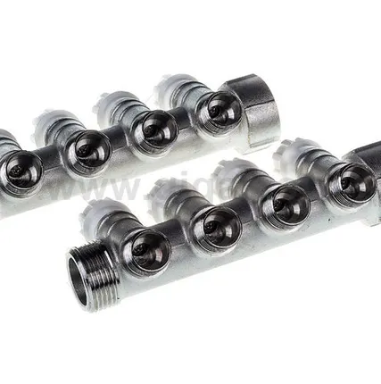 Фото №0 Коллектор с регул. вентилями, 1х4вых.1/2" нар. Sibio