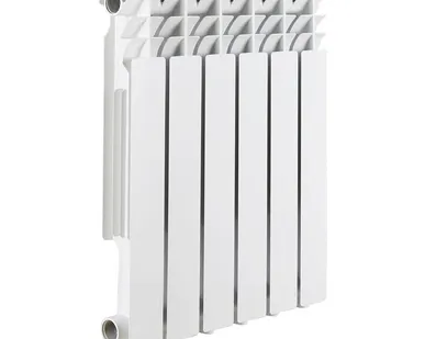 фото Алюминиевый радиатор отопления Rommer Plus , 96/500, 146Вт, 12 секций