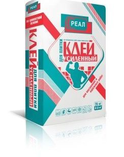 фото Клей Усиленный «РЕАЛ» 25 кг