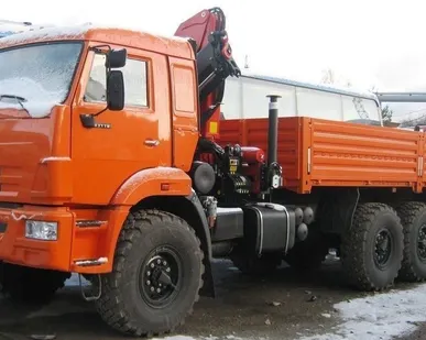 фото КМУ КАМАЗ 43118-3079-46+Palfinger РK15500А (6100кг-2,3м/1690кг-8,0м)