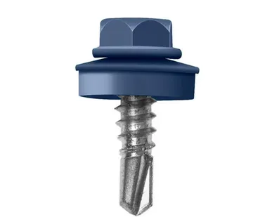 фото Саморез кровельный 5,5х25 RAL 5003