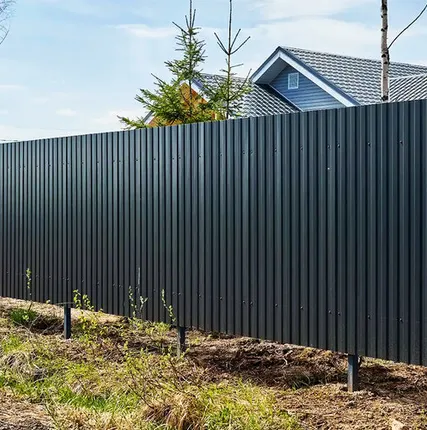 Фото №0 Забор из профнастила Стандарт Мастеровит