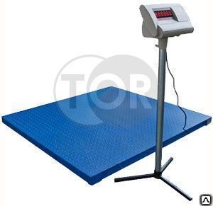 фото Весы платформенные 150 кг электронные напольные TOR PS-150