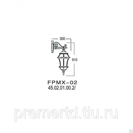 Фото №0 Светильник настенный Париж FPMX-02