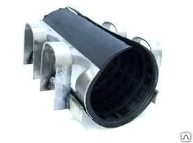 Фото №0 Хомут ремонтно-соединительный d Ду-100 108 мм - 128 мм мм