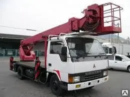 фото Аренда автоподъемника гидравлического, стрела 15-25 м, без водителя