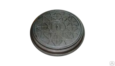 Фото №0 Люк чугунный для кабельных колодцев ГТС тип «Т», 100 кН Вес: 141 кг.