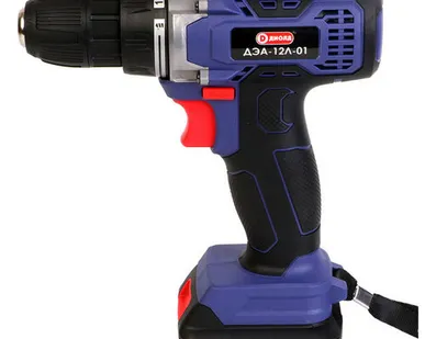 фото дрель-шуруповерт ДИОЛД ДЭА-12Л-01 12В 29Нм Li-ion 2 Ач 2 АКБ