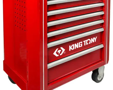 фото Тележка с комплектом инструмента KING TONY 934A-010MRV (7 полок)