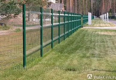 фото Заборные панельные ограждения