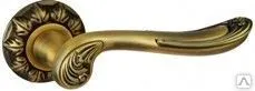 фото Ручка дверная "Глория", бронза ант. мат. декорат. роз.